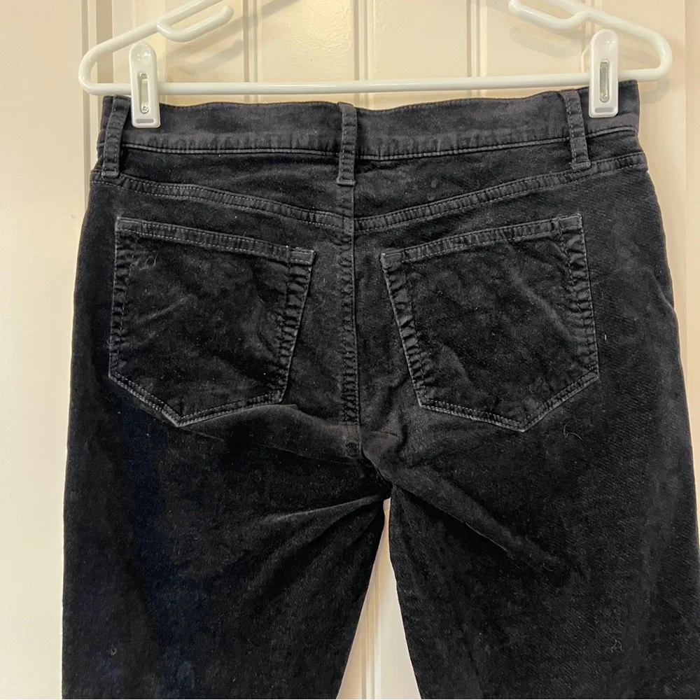 LOFT Black Corduroy Skinny Jeans Size 4 - Picture 8 of 14